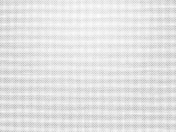 sfondo texture tela tessuto bianco per design blackdrop o sfondo sovrapposto - cotton gray linen textile foto e immagini stock