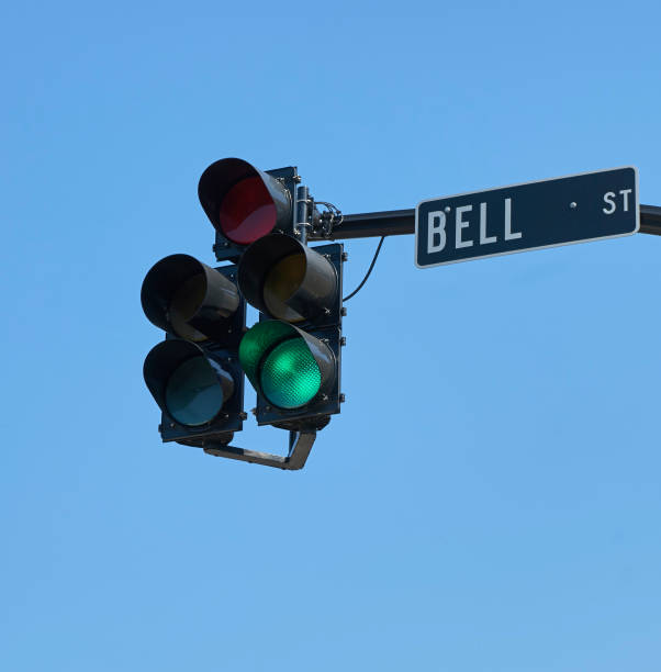 istock traffic light showing green for go 910266418
