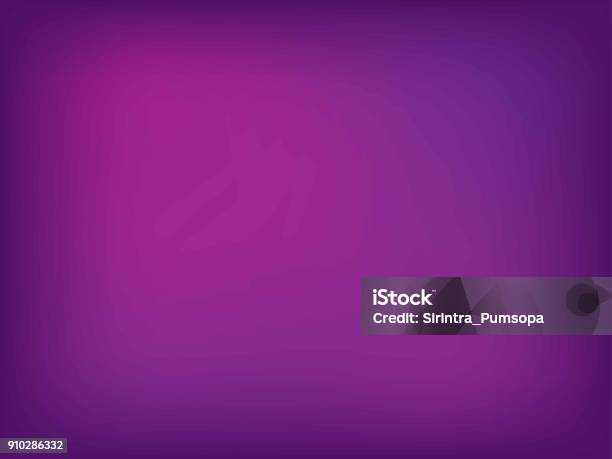 Abstract Pink And Violet Blur Color Gradient Background For Graphic Design Vector Illustration Stock Illustration - Download Image Now