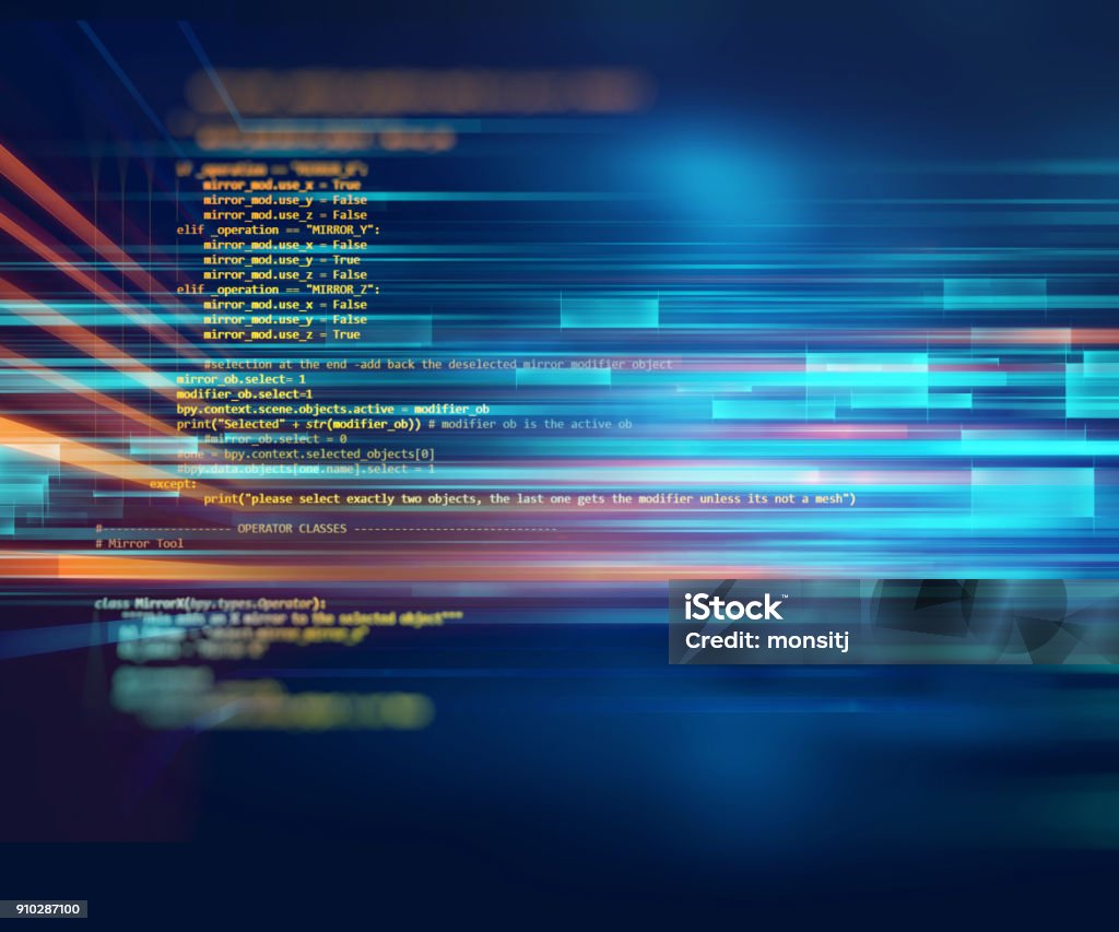 Programming Code Abstract Technology Background Of Software Developer ...