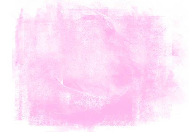 istock Pink water color graphic color brush strokes patches effect 910294154