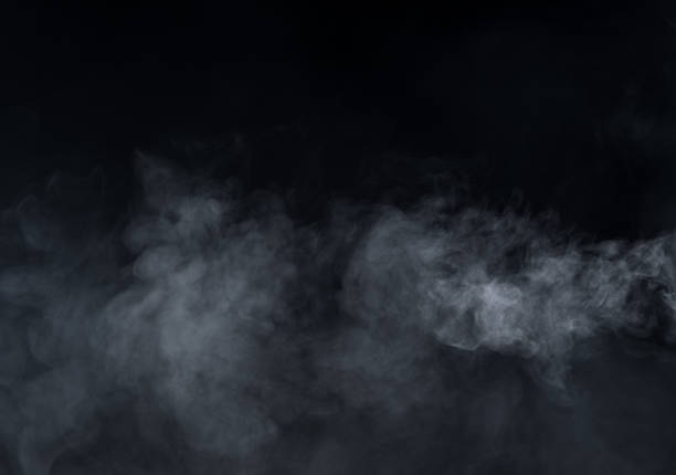 istock Abtract smoke on black background 910301374