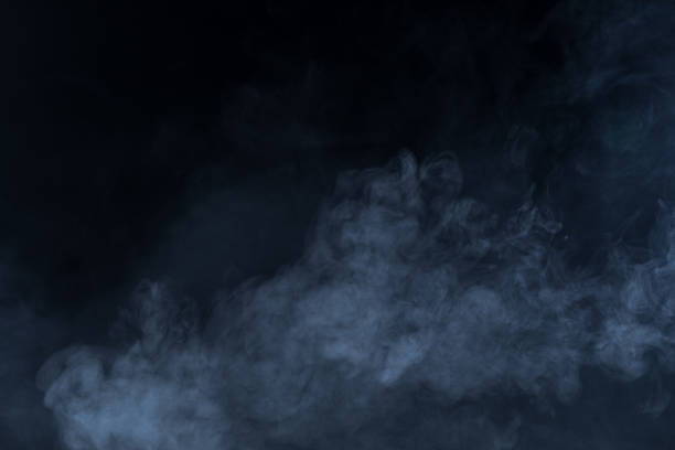 istock Abtract smoke on black background 910301378