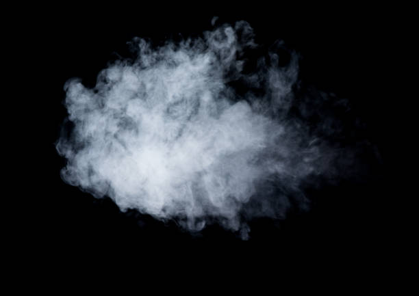 istock Abtract smoke on black background 910301400