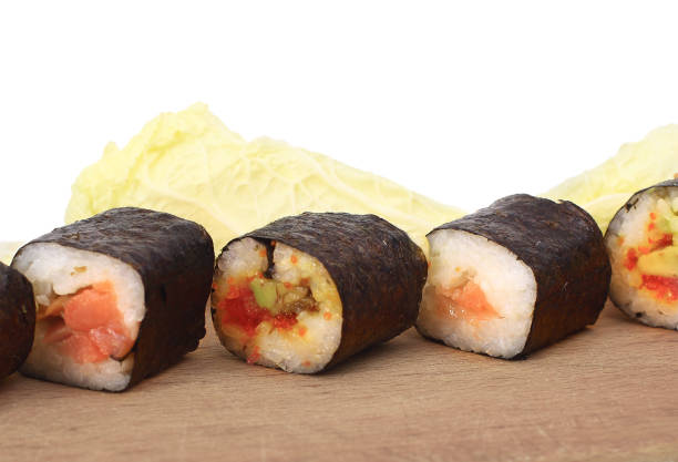 istock Traditional japanese food, Sushi 910307502