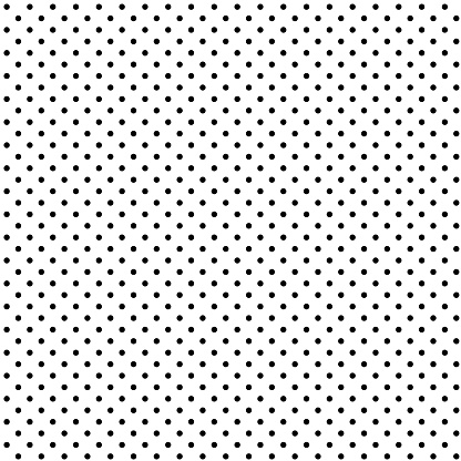 Seamless black polka dot on white background