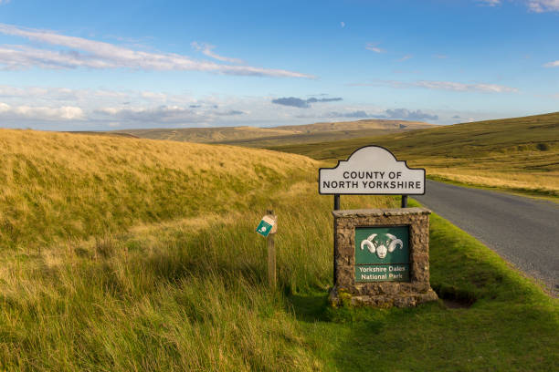 istock Sign: County of North Yorkshire 910331918