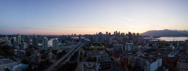 istock Downtown Vancouver Aerial Panorama 910332954