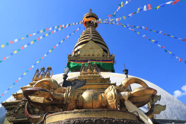 istock Swayambhunath Stupa temple Kathmandu Nepal 910333092
