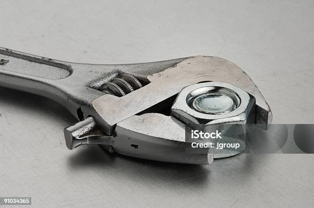 렌치 Closeup DIY에 대한 스톡 사진 및 기타 이미지 - DIY, 금속, 기계 부분