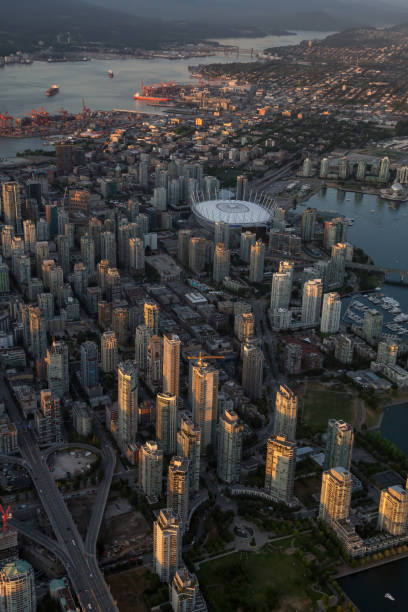 istock Downtown Vancouver Aerial 910343922