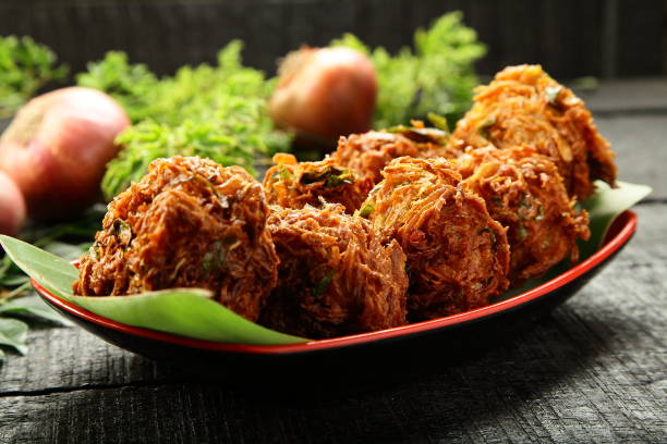istock Homemade onion fritters. 910344154