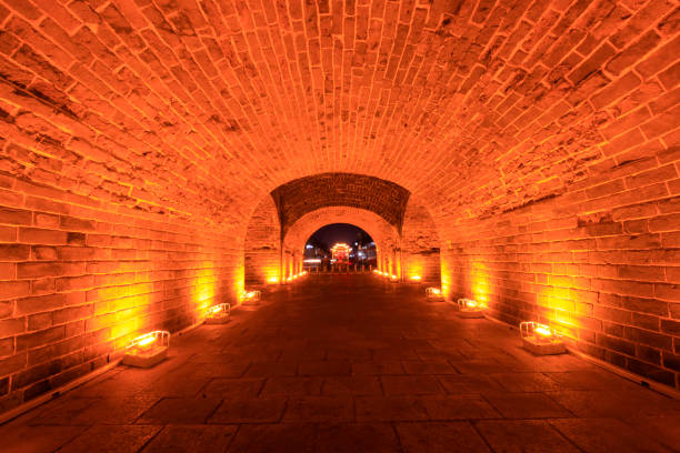 istock Night at traditional Chinese architecture, jiangnan pavilions 910344708