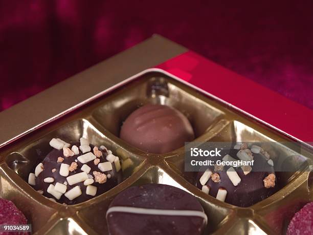 Chocolate Box Stock Photo - Download Image Now - Box - Container, Candy, Cardboard