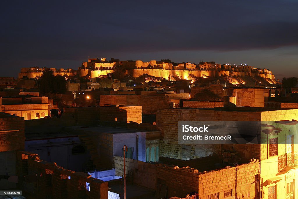 Jaisalmer Fort  Architecture Stock Photo