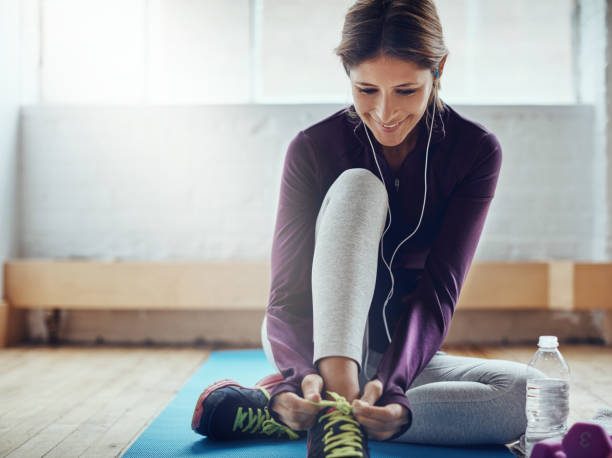 istock Gotta lace up well 910348696