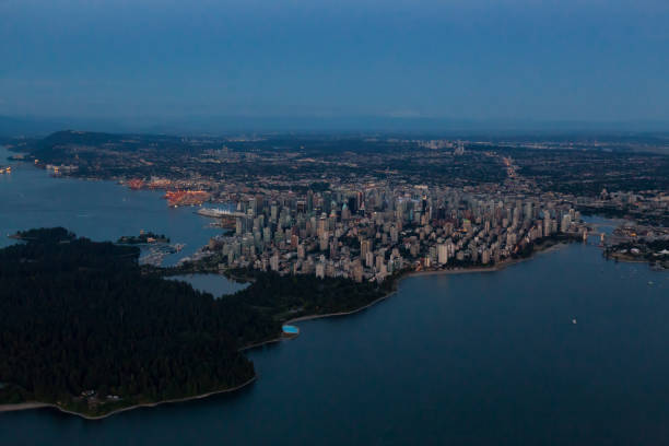 istock Dowtown Vancouver Aerial 910351900