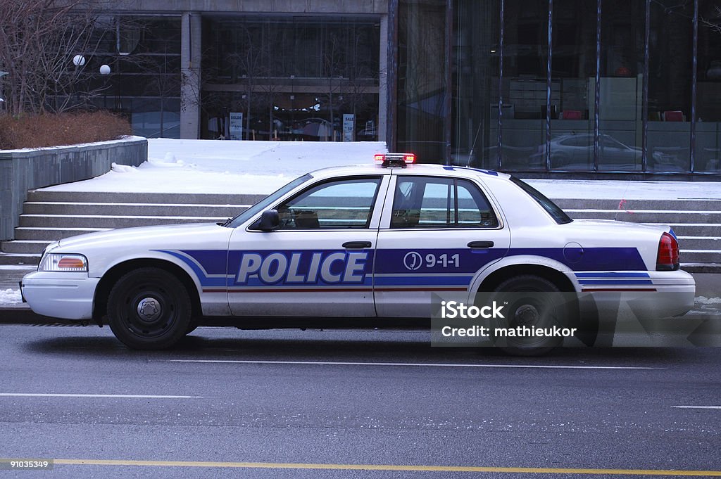 Moderno carro de polícia - Foto de stock de Carro de Polícia royalty-free