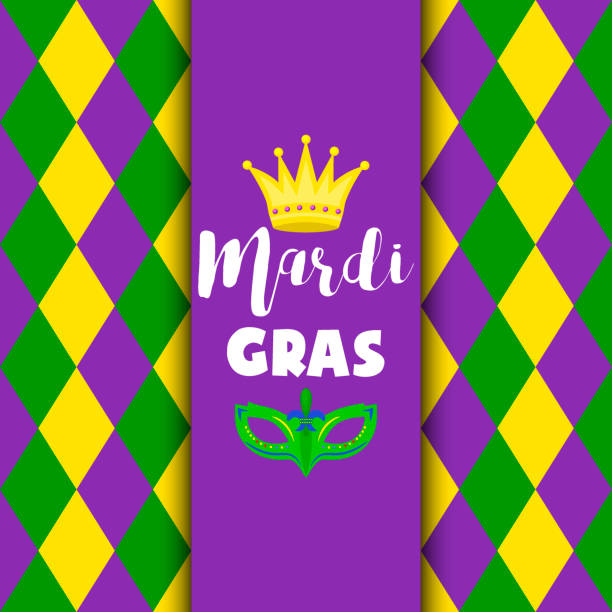 illustrations, cliparts, dessins animés et icônes de mardi gras carnaval partie vecteur fond mascarade célébration festival affiche - mardi gras backgrounds bead purple