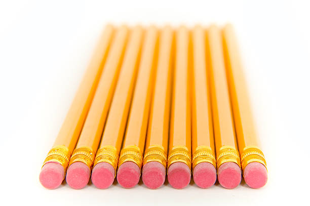istock Set of yellow pencils 91036696