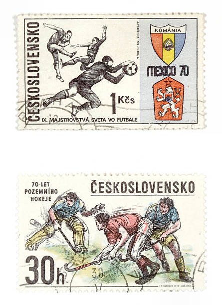 istock Sport on obsolete postage stamps 91036888