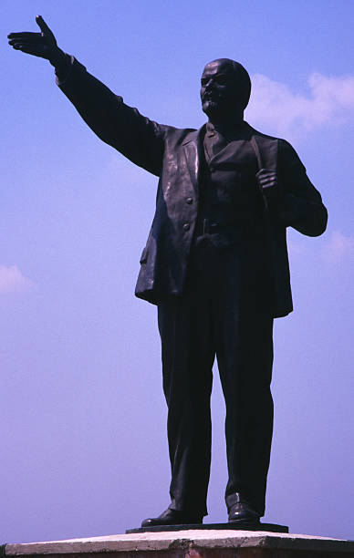 istock Statue of Lenin in Szobor Park, Budapest 91037020