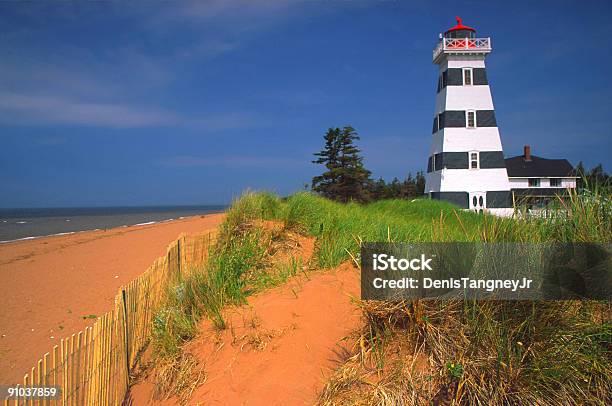 Prince Edward Island Foto de stock y más banco de imágenes de Faro - Estructura de edificio - Faro - Estructura de edificio, Isla del Príncipe Eduardo, Aire libre