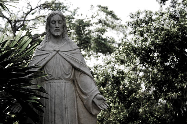 Estátua de Jesus (IR - fotografia de stock