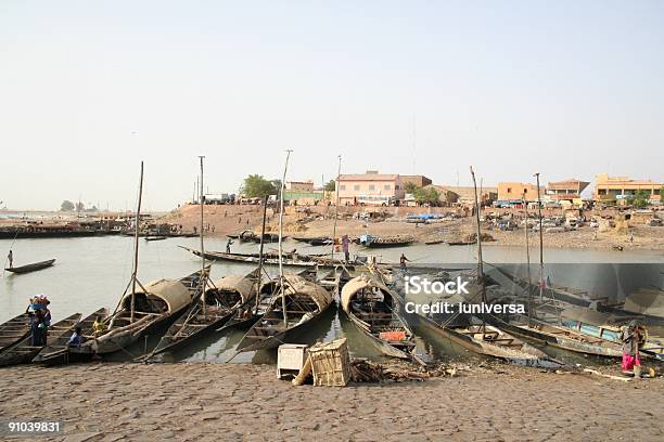 Mopti Dock Stock Photo - Download Image Now - Niger River, Mali, Mopti
