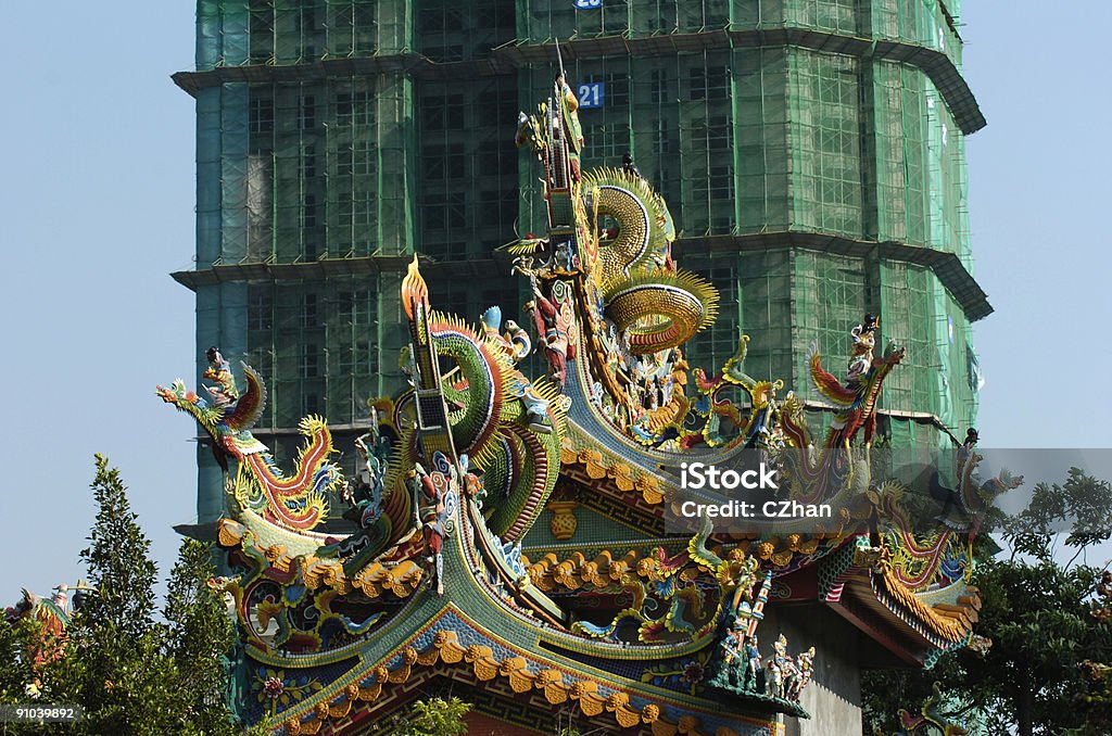 Chinese temple  Ancient Stock Photo