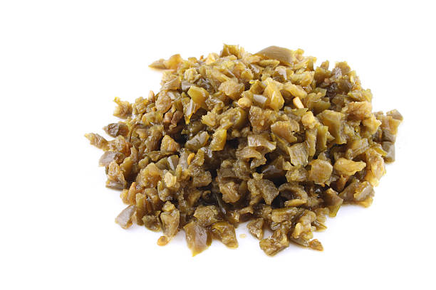 istock Spices - Green Chopped chilies 91040651