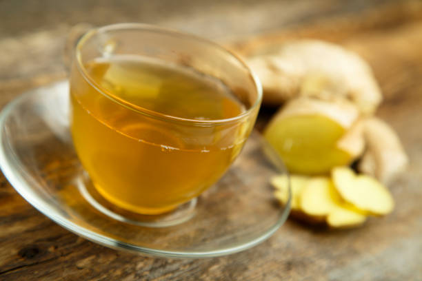 istock Hot homemade ginger tea 910422644