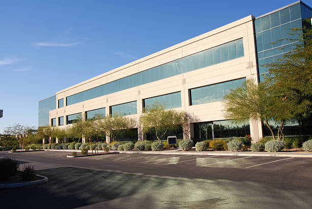 Modern Commercial Building  southwest usa architecture building exterior scottsdale stock pictures, royalty-free photos & images