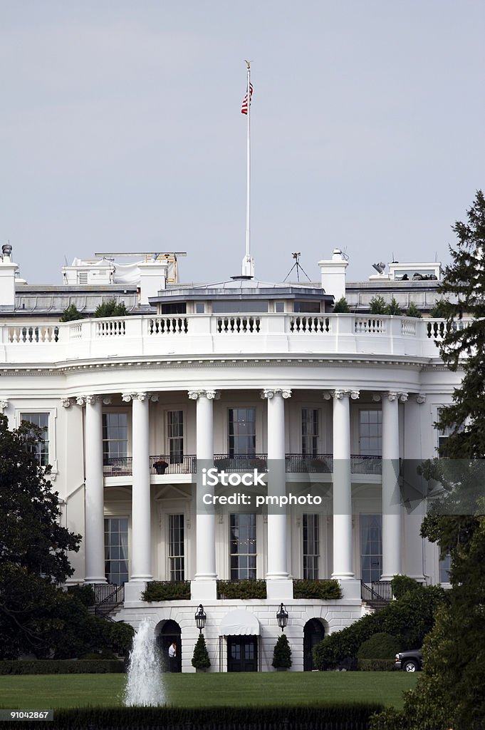 Casa Branca e Washington DC - Royalty-free Ao Ar Livre Foto de stock