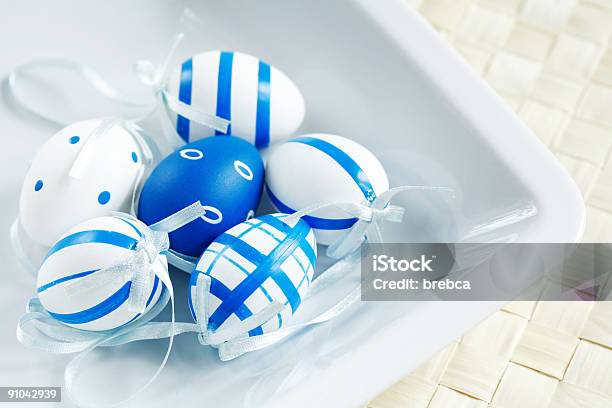 Huevos De Pascua Foto de stock y más banco de imágenes de Aniversario - Aniversario, Azul, Celebración - Ocasión especial