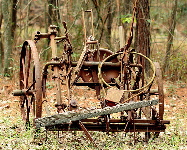 istock Antique Farm Equipment 91043096