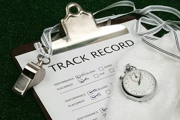 Photo of Track Record close-up