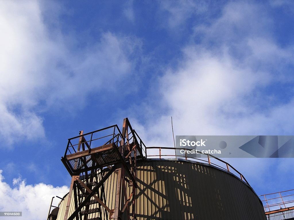 Storage tanks  Architecture Stock Photo