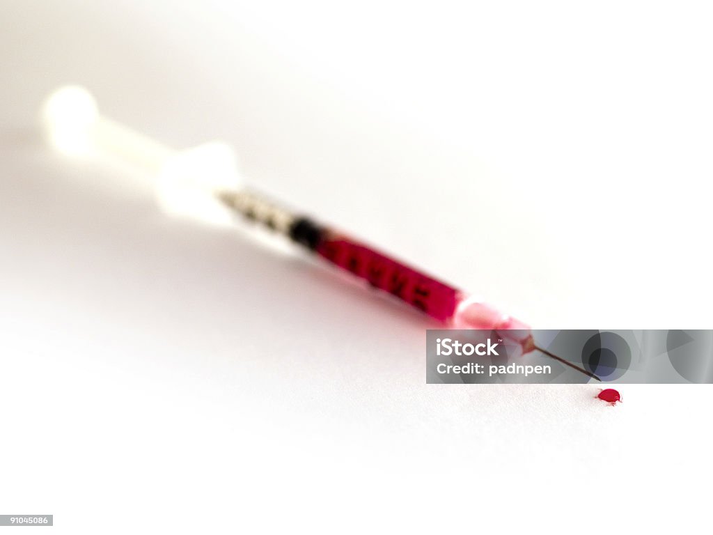 Desenho de sangue - Royalty-free Cuidados de Saúde e Medicina Foto de stock