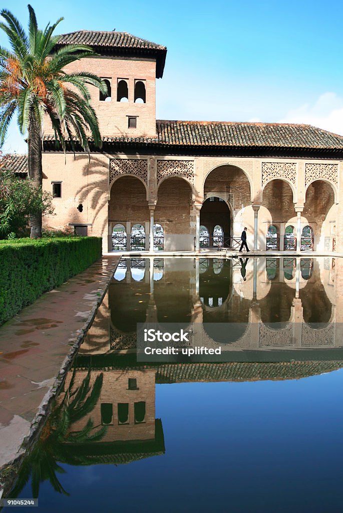 Palácio de Alhambra e - Foto de stock de Alhambra - Granada royalty-free