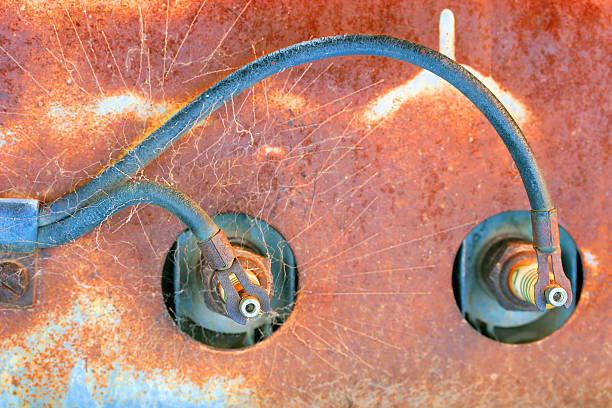 Faucet in red