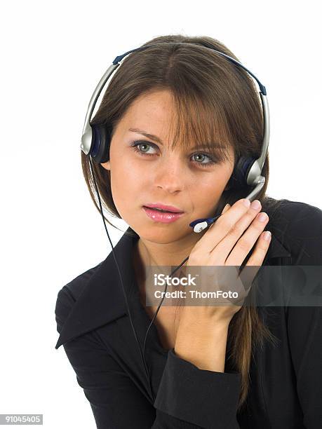 Customer Support Stock Photo - Download Image Now - Above, Adult, Adults Only