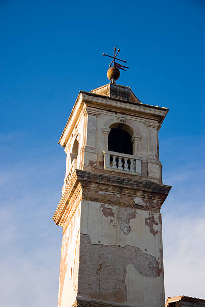 Old Church Tower stock photo