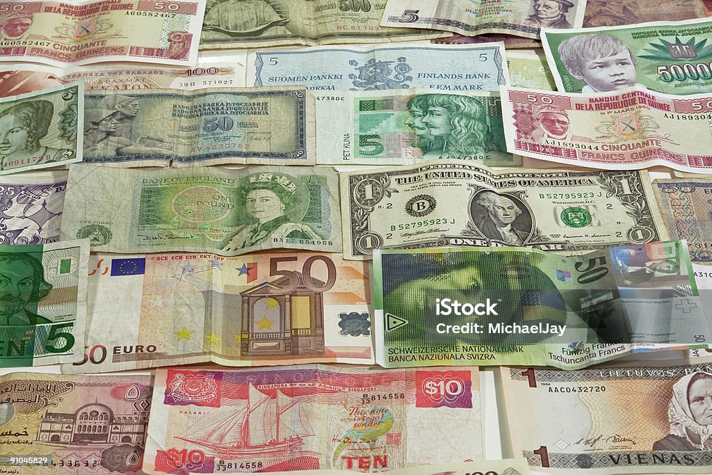 Valute globale - Foto stock royalty-free di Affari internazionali