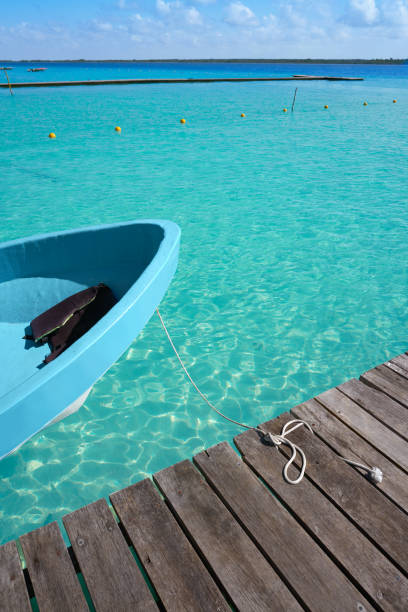 istock Laguna de Bacalar Lagoon in Mexico 910461038