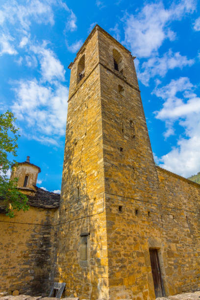 istock church building Catholic typical of Northern Spain 910461314