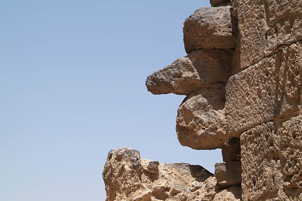 Stoneface stock photo