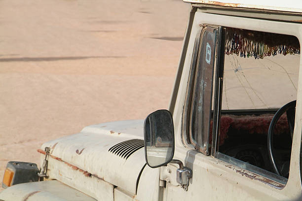 Desert Car stock photo