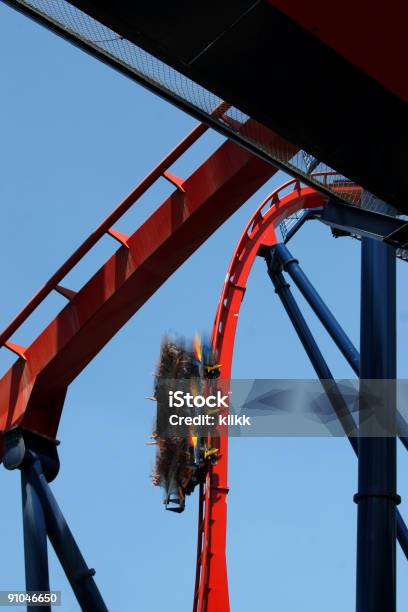 Thrill Ride Stockfoto und mehr Bilder von Florida - USA - Florida - USA, Vergnügungspark, Achterbahn