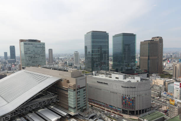 istock Osaka Cityscape in Japan 910468772